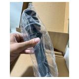 New allen + roth Brookes 4-in centerset 2-handle WaterSense High-Arc Residential Handle Bathroom Sink Faucet w/ Drain, Matte Black