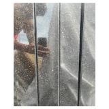 Bundle of Four 4” x 3’ Quarts Backsplash/ trim Pieces - High Quality and Beautiful - Great for any project - Be creative