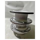 Bundle of Three IPS 3"X 4" PVC ADJ CLOSET FLANGE NO PIPESTOP 4880A2