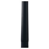 18 in. Matte Black Ceiling Fan Extension Downrod for Modern Forms or WAC Lighting Fans