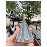 Bundle of 2 Aluminum Quality Track 2” x ½” x 6’