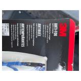 Bundle of 2 3M™ Solus™ 1000-Series Safety Glasses S1101SGAF, Black/Blue, Clear Scotchgard™ Anti-Fog Lens