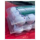 Bundle of 24 RePurposed Quality Golfballs Unique And from Many Courses - A less boring way to buy balls