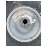 Nylon Tire & Rim Grey 4.10/3.50-6