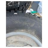 Nylon Tire & Rim Grey 4.10/3.50-6