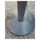 Queue Solutions QueueMaster 550 2" Nylon Crowd Control Belt Barrier , Black&Yellow Barrier Fabric , Comes as Pictured