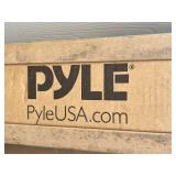 Pyle Manual Pull-Down Projector Screen - Universal 72-inch Roll-Down Retractable Manual Projection Screen w/ Auto-Locking, Adjustable Screen Height, Black Masking Border - 42.5" x 56.6" PRJSM7206 - Se