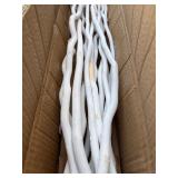 12-Piece 59 in. Natural Dried Artificial Mulberry Twigs Ideal Sticks for DIY Crafts Decorative Stems (no vase included)