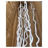 12-Piece 59 in. Natural Dried Artificial Mulberry Twigs Ideal Sticks for DIY Crafts Decorative Stems (no vase included)