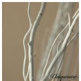 12-Piece 59 in. Natural Dried Artificial Mulberry Twigs Ideal Sticks for DIY Crafts Decorative Stems (no vase included)