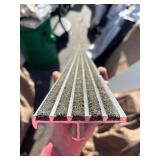 8’ Metal & Tread Stair Nose Anti Slip - Cut Down to Any Size