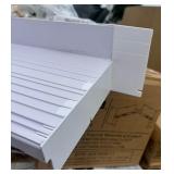 SureSill 6-9/16 in. x 40 in. PVC Sloped Sill Pan Flashing Kit for Single Doors and Windows (End Dams)