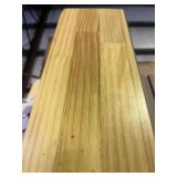 Bundle of 4 Wood Slat Panels - Walnut Coloring - 93” x 5.9” Each - 15.34 sqft total - No Perfect Sm blemishes see images