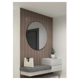 Bundle of 4 Wood Slat Panels - Walnut Coloring - 93” x 5.9” Each - 15.34 sqft total - No Perfect Sm blemishes see images