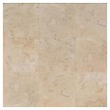 A Box of Beautiful Castle Honed Natural Travertine Stone Tile, 18 in. x 18 in. Floor and Wall - 4 Tiles Per Box