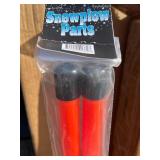 36" Long Orange Snowplow Marker Kit With Hardware, Replaces Buyers 1308110