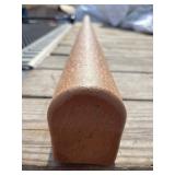 Heavy Duty Trex Board/Rounded Post - Great for any Project or Landscape Edging etc - Be creative 6’ x 2” x 3”