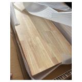 72” x 18” x 1” Professional Quality Wood Work Top - Great Multi Use Piece - Beautiful Quality Wood - Comes as Pictured