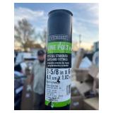 1-5/8 in. X 6 ft. Black Galvanized Steel Chain Link Fence Post