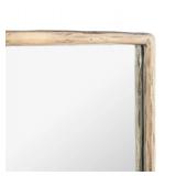 Trish Large Rectangle Metal Mirror FRAME - Elegant Brass Frame for Stylish Home Décor and Space Enhancement - no mirror see images *Retails $500*