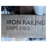 Fortress Fe26 Iron Post 3"x45.5" , Black Sand Color - Professional quality - no base cover