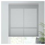 Grey Beautiful Cordless Light Filtering Cellulars - Pull down 43” x 72” - Professional Quality - no box