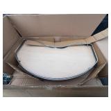 24 to 25-9/16 Inch Height VS CORNERSTONE Swing Scalea Blind Corner Organizer For 18 Inch Minimum Cabinet Opening Width, Platinum / Maple *Retails $558 Per Set*