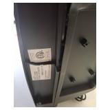 Lasko 1500W Cyclonic Ceramic Console Electric Space Heater with Timer  CC24925  Black - Damage