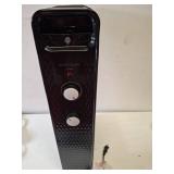 Mainstays Mechanical Oil Filled Electric Radiator Space Heater  Black  New  WSH07O2ABB