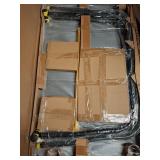 Official Size Table Tennis Table  15mm  4 Piece  Pong Table  Black/Yellow  by MD Sports