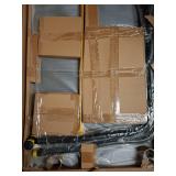 Official Size Table Tennis Table  15mm  4 Piece  Pong Table  Black/Yellow  by MD Sports