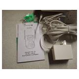 Merkury Smart Outdoor Camera 1080p - Dual Lens Pan-Tilt Security Cam  White (1-Pack)