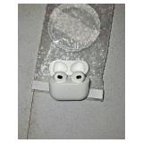 Apple AirPods (3rd Generation) Wireless Ear Buds, Bluetooth Headphones, Personalized Spatial Audio, Sweat and Water Resistant, Lightning Charging Case Included, Up to 30 Hours of Battery Life