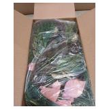 Decorbyhannah Pink Christmas Garland with Lights 9ft