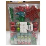 Decorbyhannah Shatterproof Christmas Ornament Set of 120pcs