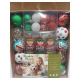 Decor by Hannah Christmas Ornament Set of 40pcs