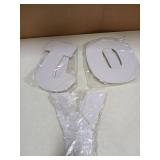 Rossesay 3pcs Large Charcuterie Letters for Joy Fillable Cardboard Letter Trays