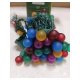 Christmas String Lights G15 Frosted Multicolor