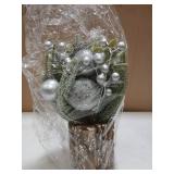 SY Super Bang Small Winter Christmas Tree Tabletop Silver