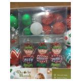 Decor by Hannah Shatterproof Christmas Ornament Set of 40