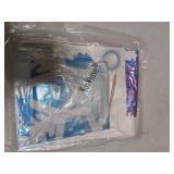 WovWeave Winter Birthday Party Wonderland Decorations 3.3 x 6.6ft Snowflake Tinsel Foil Fringe Curtain