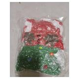 JaGely 2pcs Pet Christmas Costumes Large