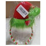 Christmas Grinch Hat Headband
