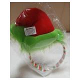 Christmas Grinch Hat Headband
