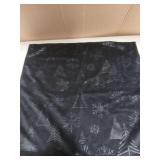Black Christmas Throw Pillow Covers 2pk 19 x 19in