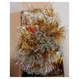 Gold Metallic Tinsel Garland 66