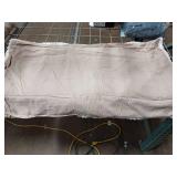 California King Sherpa Lined Indoor/Outdoor Blanket with 2 Matching King Pillow Cases-Beige