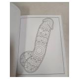 Keep Calm and Color Dicks Adult Coloring Book by Rocco Vidal