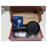 Cobbe Filtered Shower Head - Black Multi-Function
