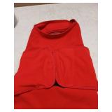 Red Safety Dog Vest with Reflective Strips XL